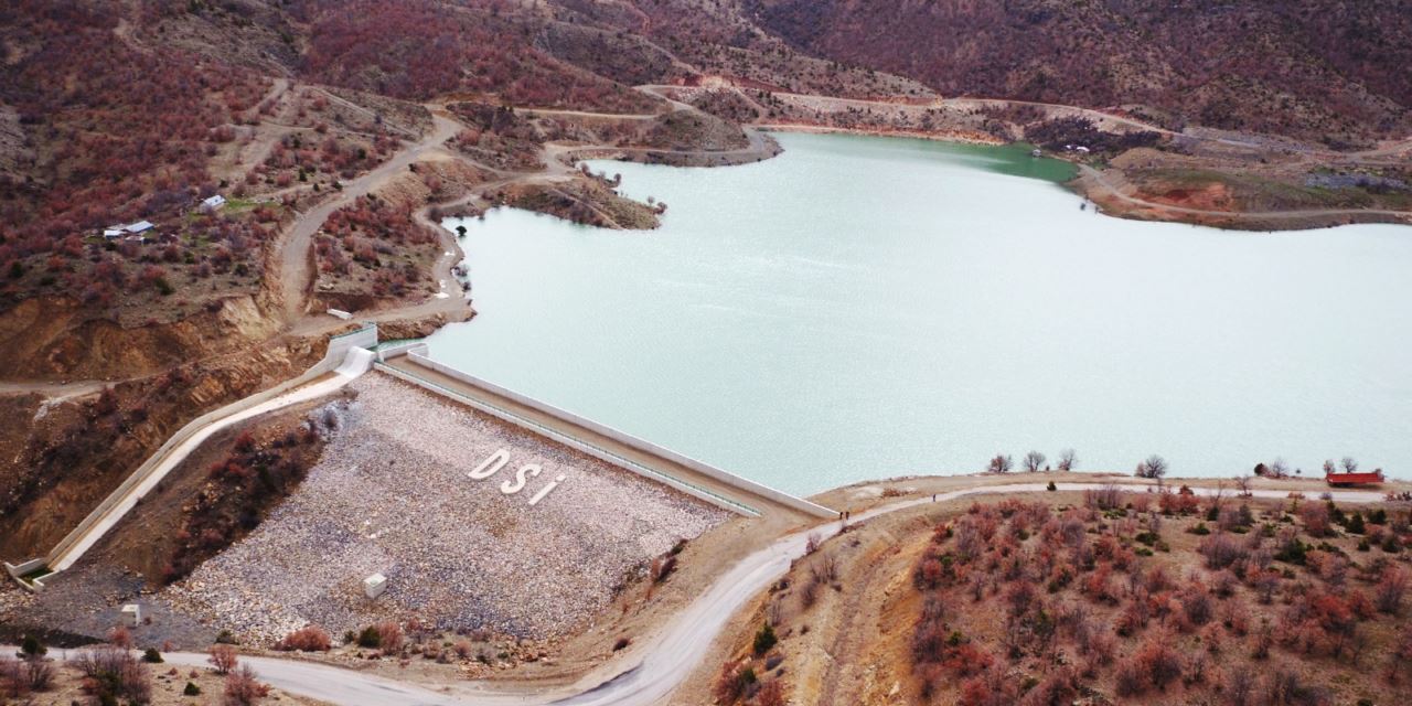 Kapalı sulama için 38 kilometre su borusu döşendi