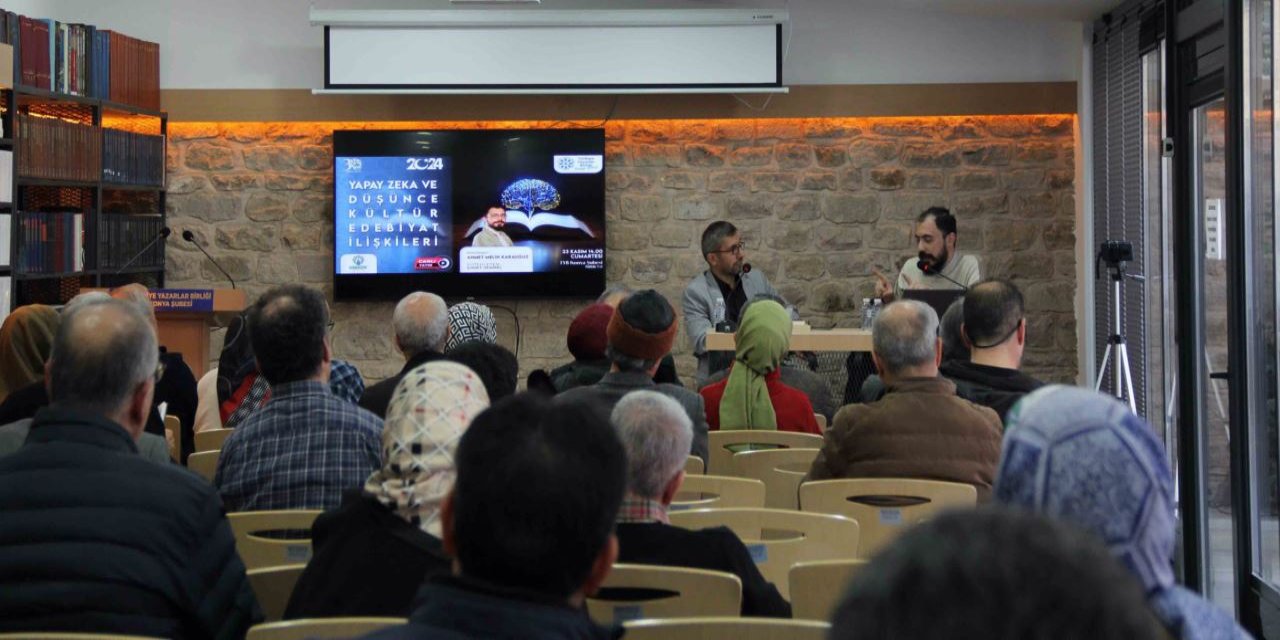 TYB Konya’da yapay zeka ve kültürümüz üzerine sohbet