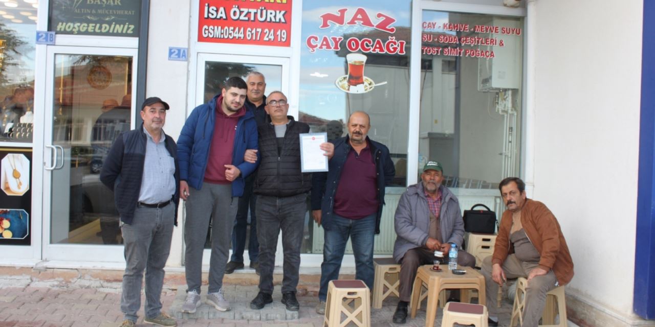 Sarayönü çiftçilerine yeni tapuları dağıtılıyor