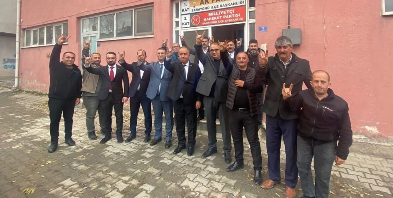 MHP İl Teşkilatı Sarayönü’nde ziyaretlerde bulundu