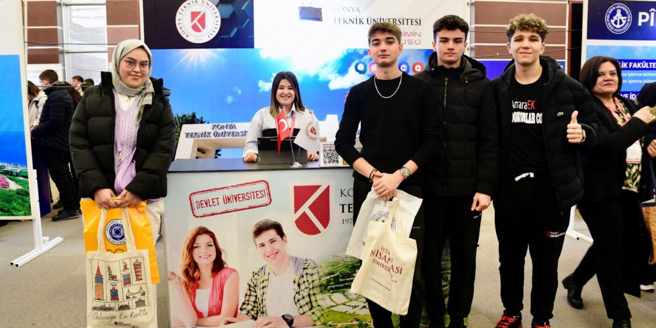 Konya Teknik Üniversitesi fuarda tanıtıldı