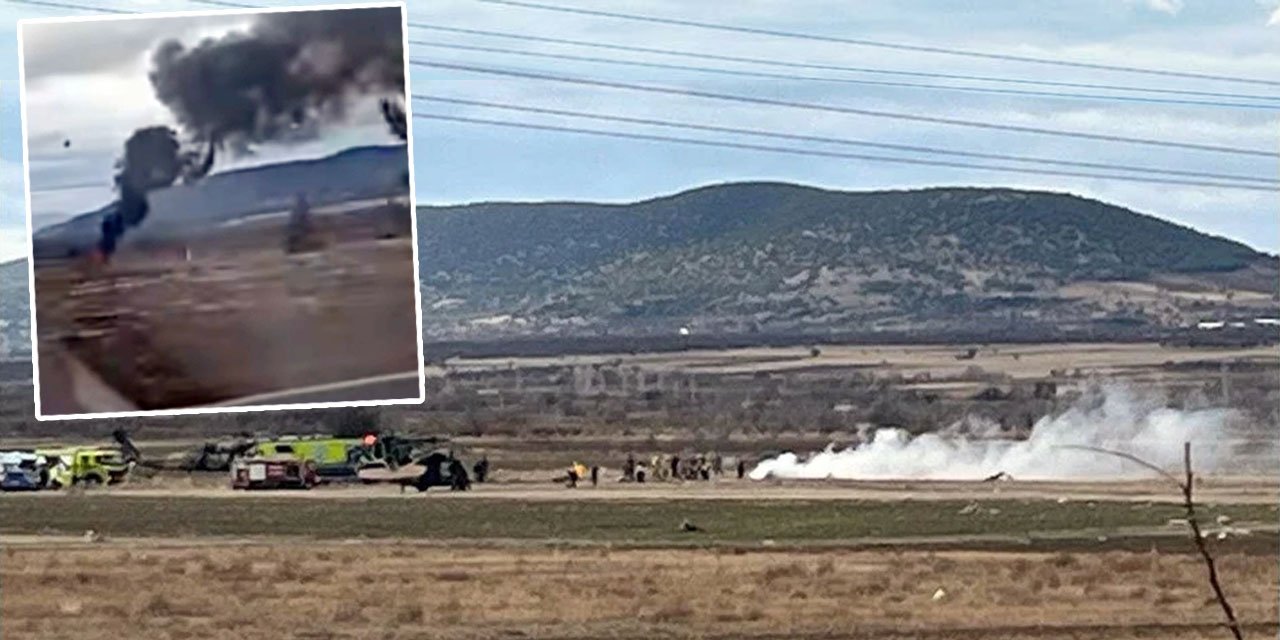 Isparta'da askeri helikopter akaryakıt istasyonunun yanına düştü: 5 şehit