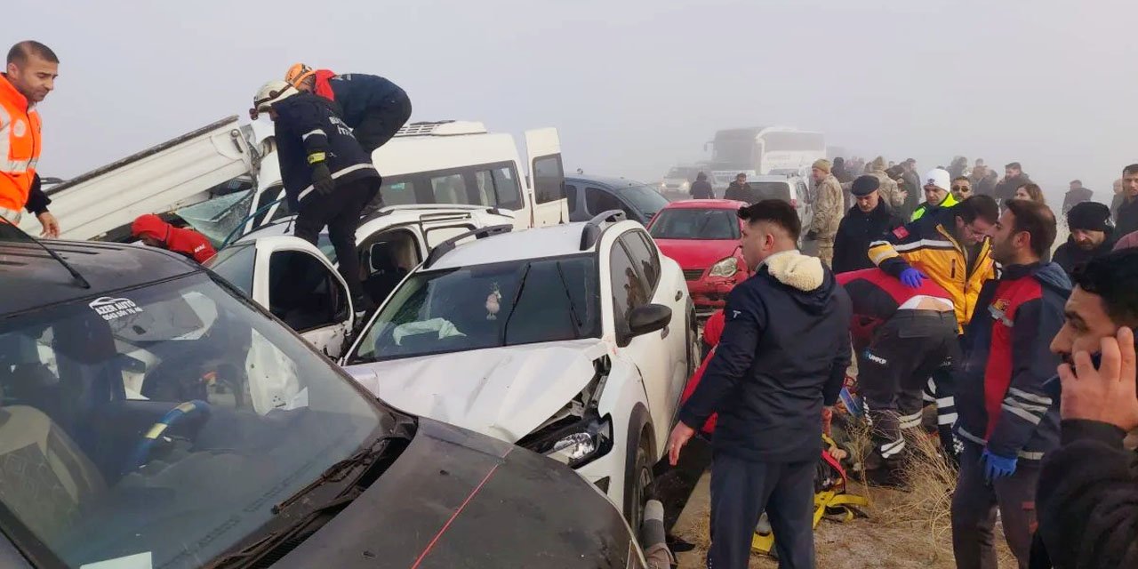 Van’da kabus gibi kaza: Çok sayıda yaralı var