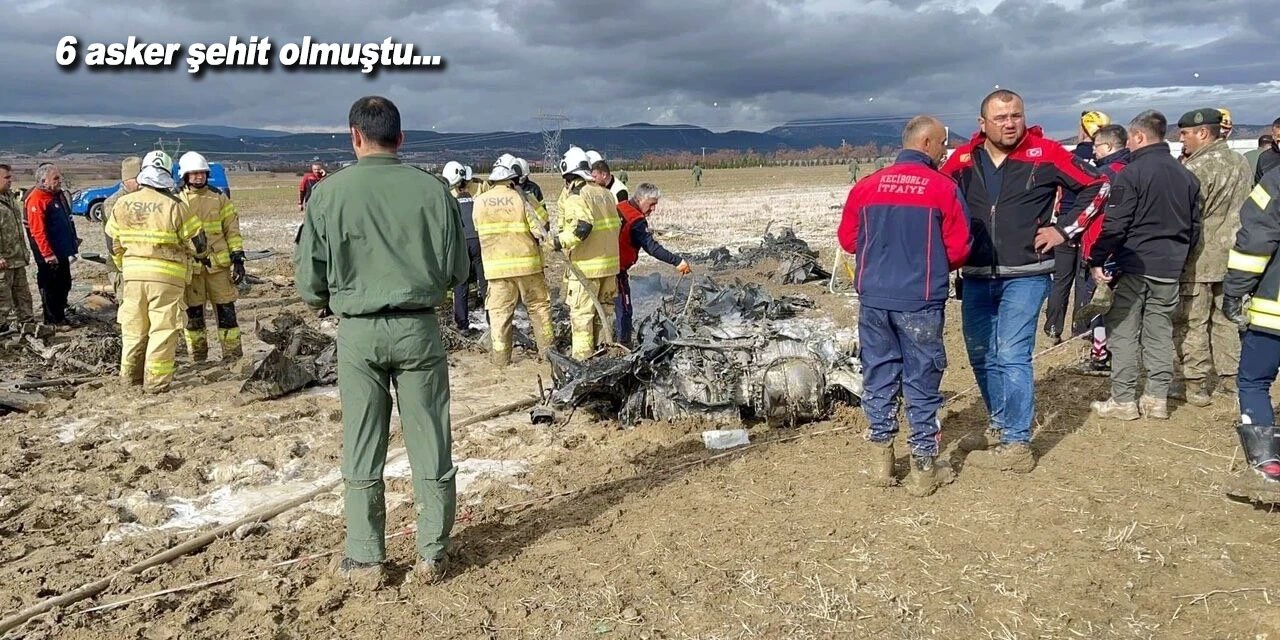 Isparta'daki helikopter kazasının nedeni belli oldu!