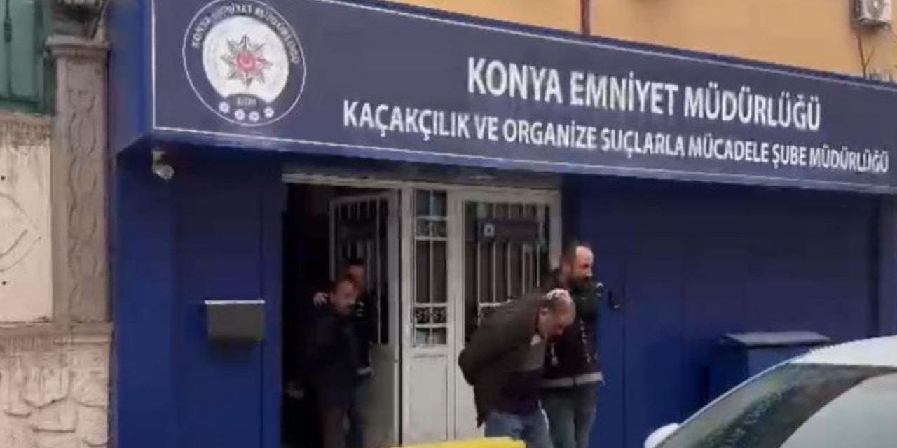 Konya'da silah operasyonu: 3 kişi tutuklandı