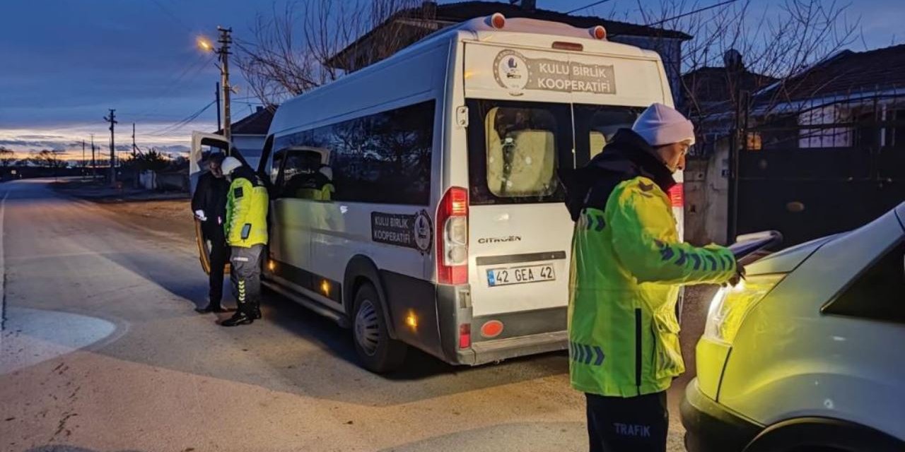 Okul servislerine sürpriz denetim: Güvenlik üst seviyeye çıkarıldı