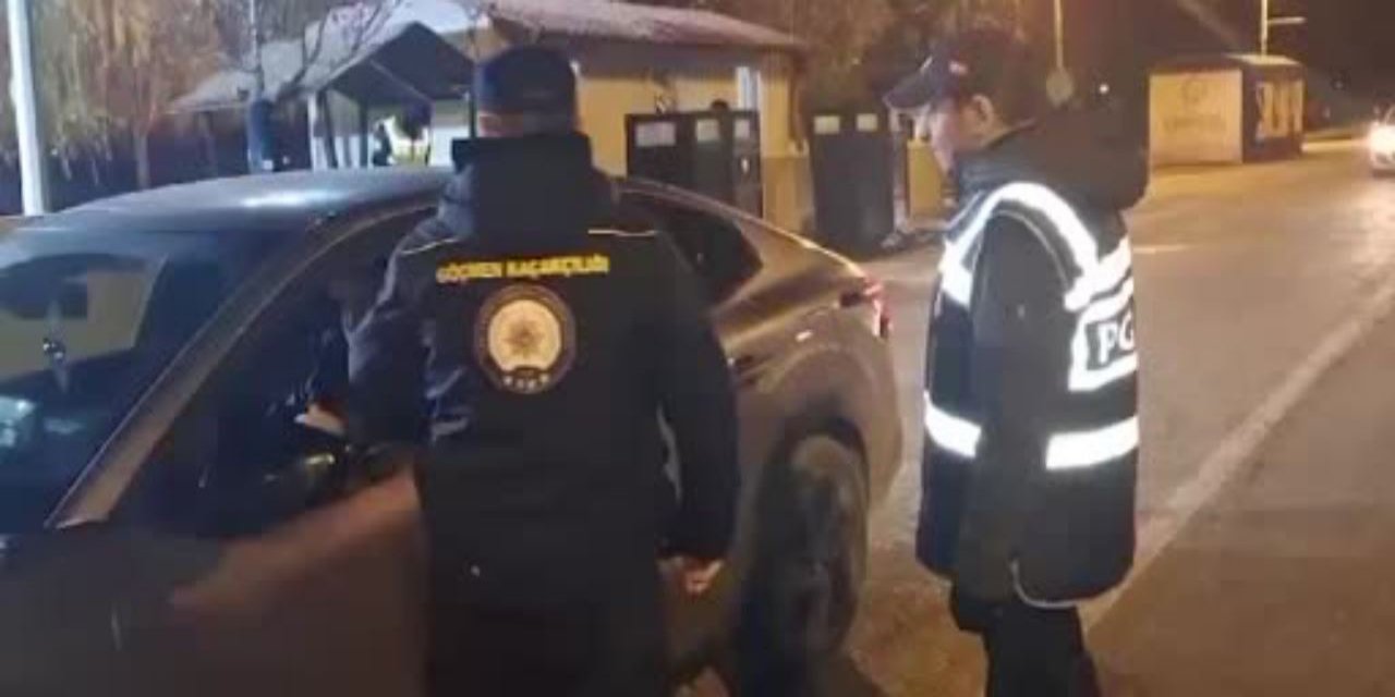 Kalkan-36 operasyonu: Göçmen kaçakçılarına darbe!