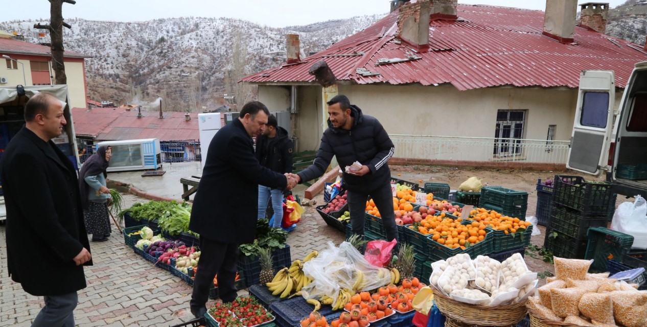 Başkan Çetiner, gönül köprülerini kuruyor