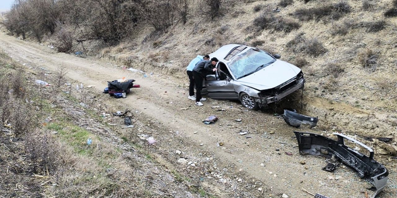 Akşehir'deki kazada 5 kişi yaralandı