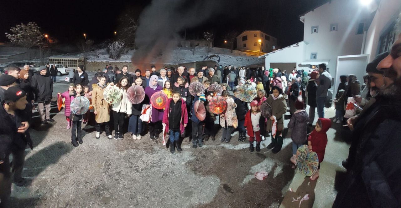 Kurşunlu’da “Fener Alayı” etkinliği yoğun ilgi gördü