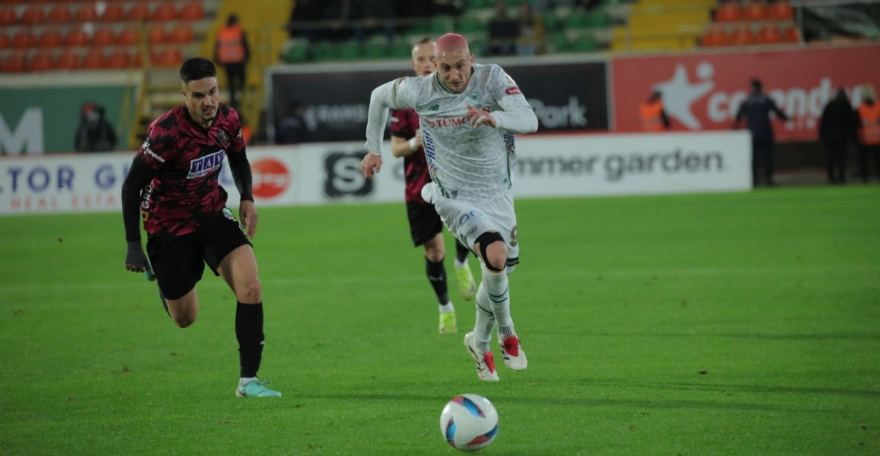 Konyaspor'un forveti 13. maçında ilk golünü attı.