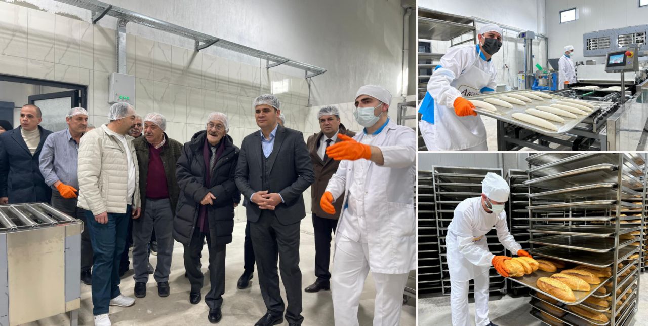 Beyşehir halk ekmek fabrikası açıldı