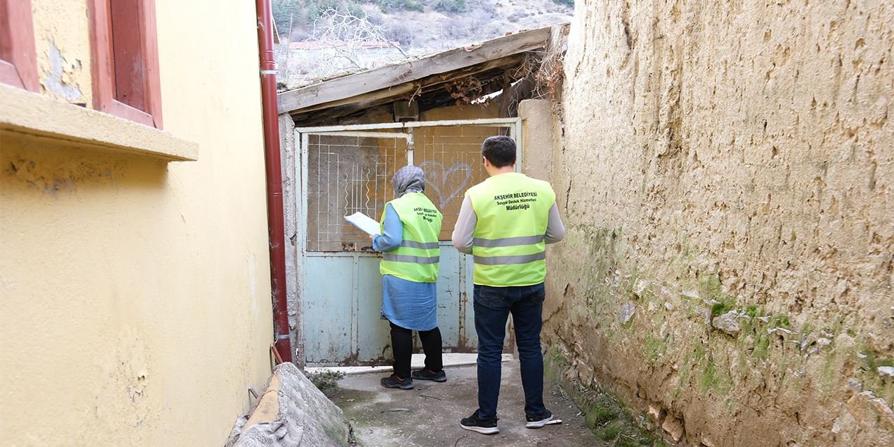 Akşehir Belediyesi'nden unutulmayacak yardım