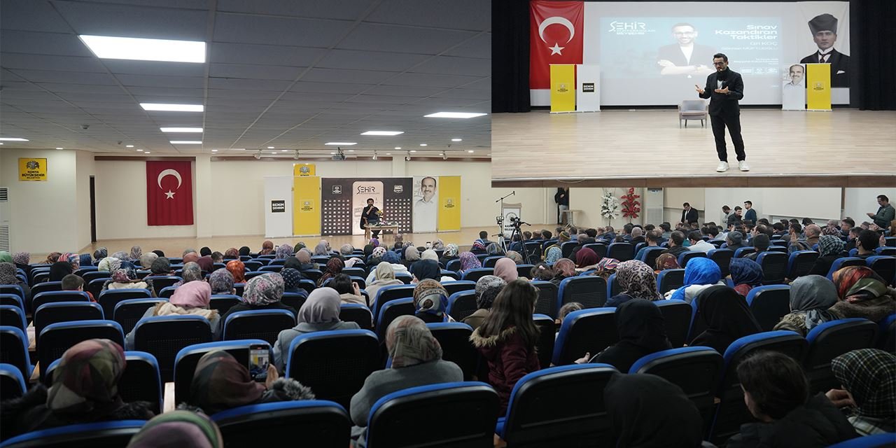 Konya Büyükşehir’in Konferansları İlçelerde Canlanma Sağlıyor