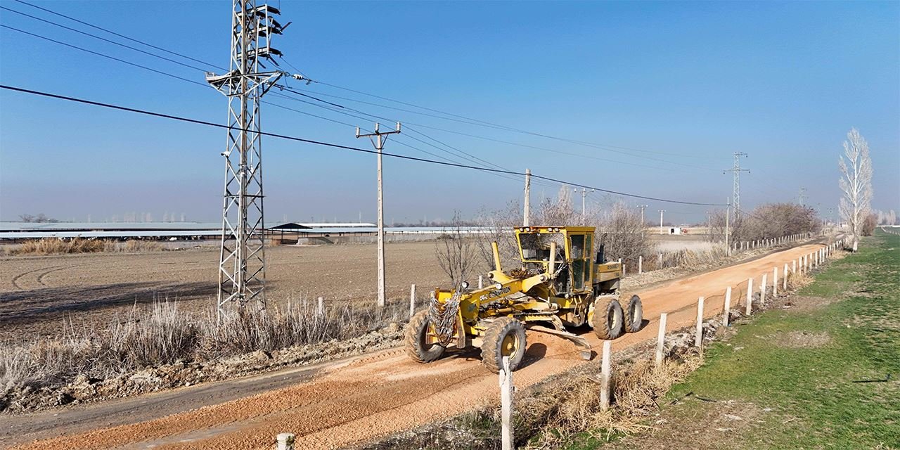 Ereğli Belediyesi yol çalışmalarını sürdürüyor