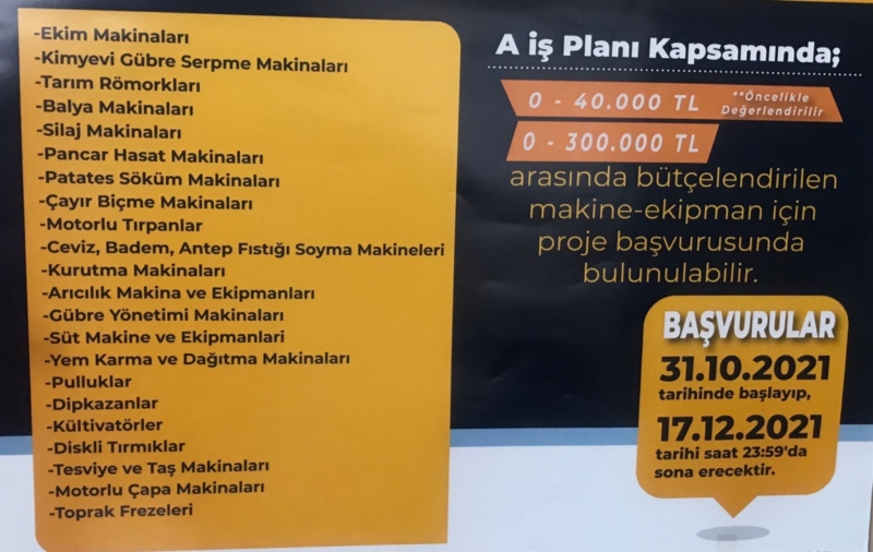 KKYDP’nin yüzde 50 hibe desteği başvuruları başladı