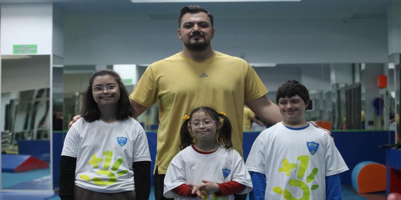 Down sendromlu genç sporcular bu tesislerde yükseliyor