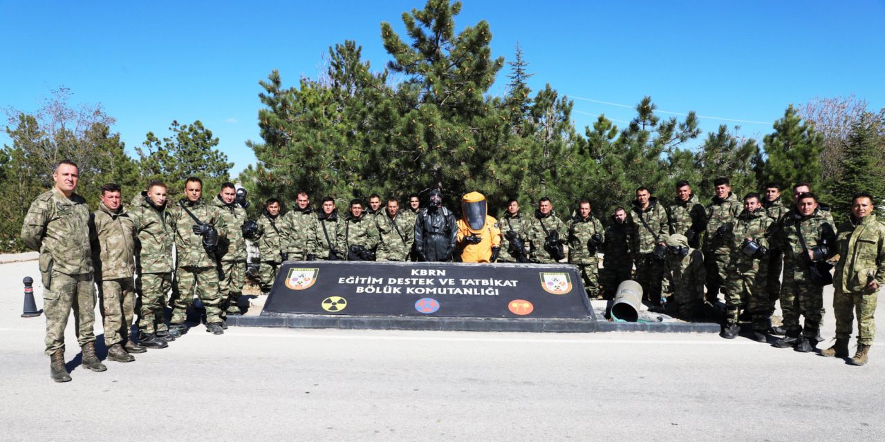 Kimyasal saldırı eğitimleri Konya’da veriliyor