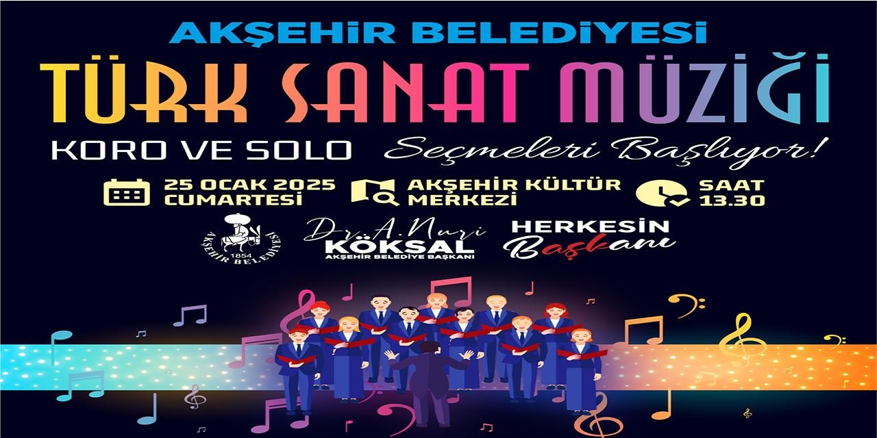 Akşehir’de Türk Sanat Müziği Şöleni