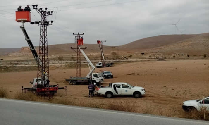 MEDAŞ, kışa hazırlık çalışmalarına devam ediyor