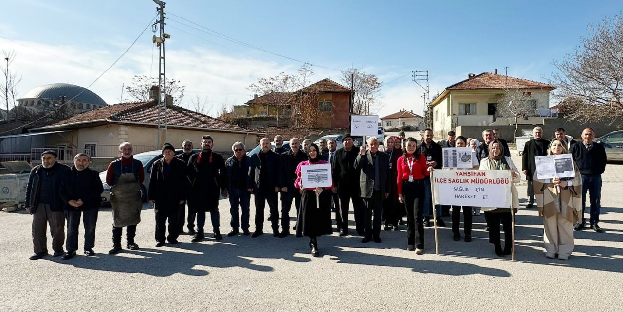 Yahşihan'da Sağlık İçin Hareket etkinliği düzenlendi