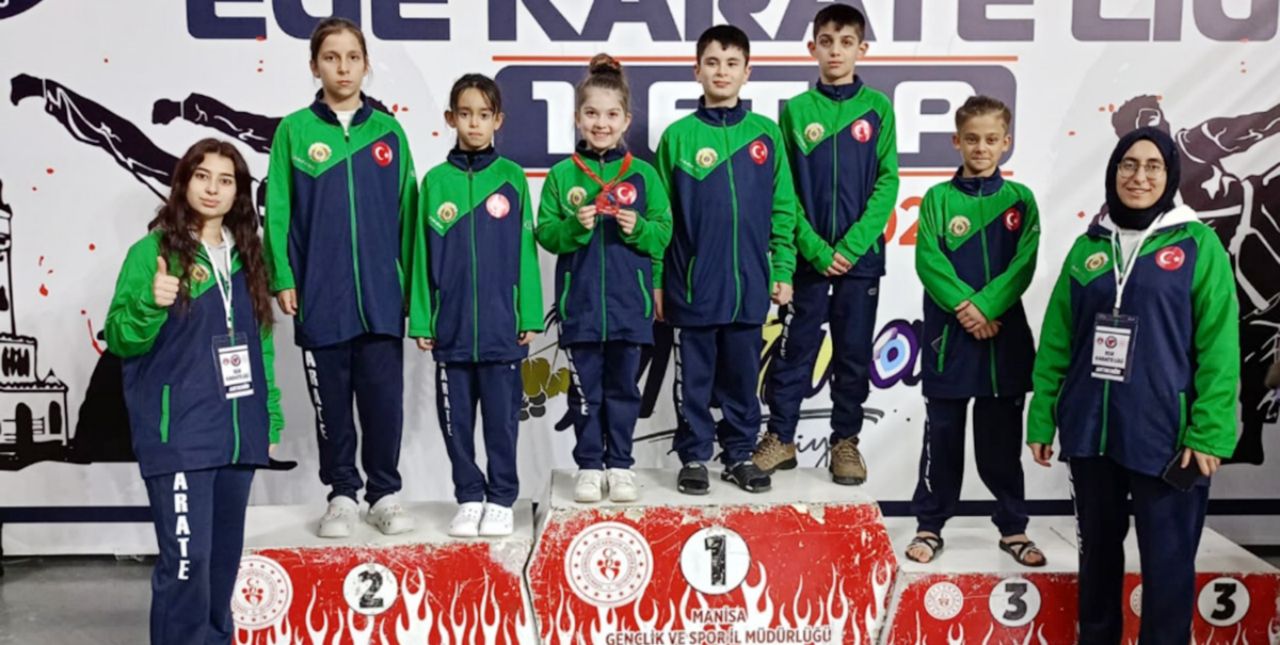 Karate Takımı, Ege Ligi'nde Sarayönü’nü temsil etti