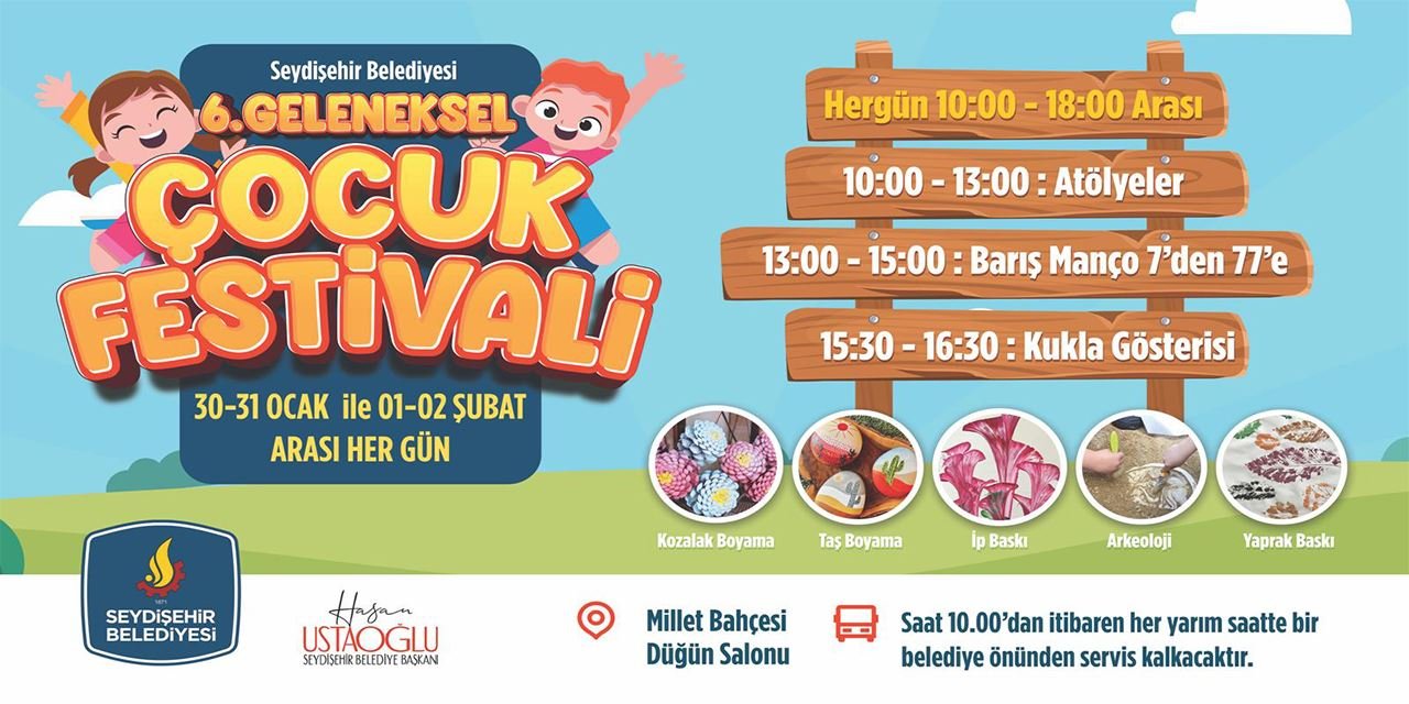 Renkli dünyalar: Geleneksel Çocuk Festivali başlıyor