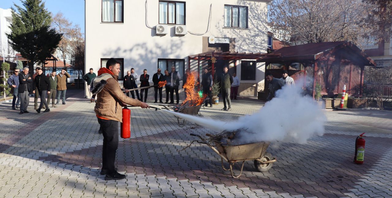 Afete hazır oluyorlar