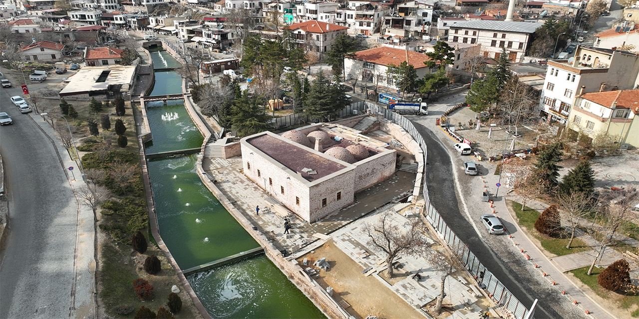 Hacı Ali Ağa Hamamı'nda restorasyon devam ediyor