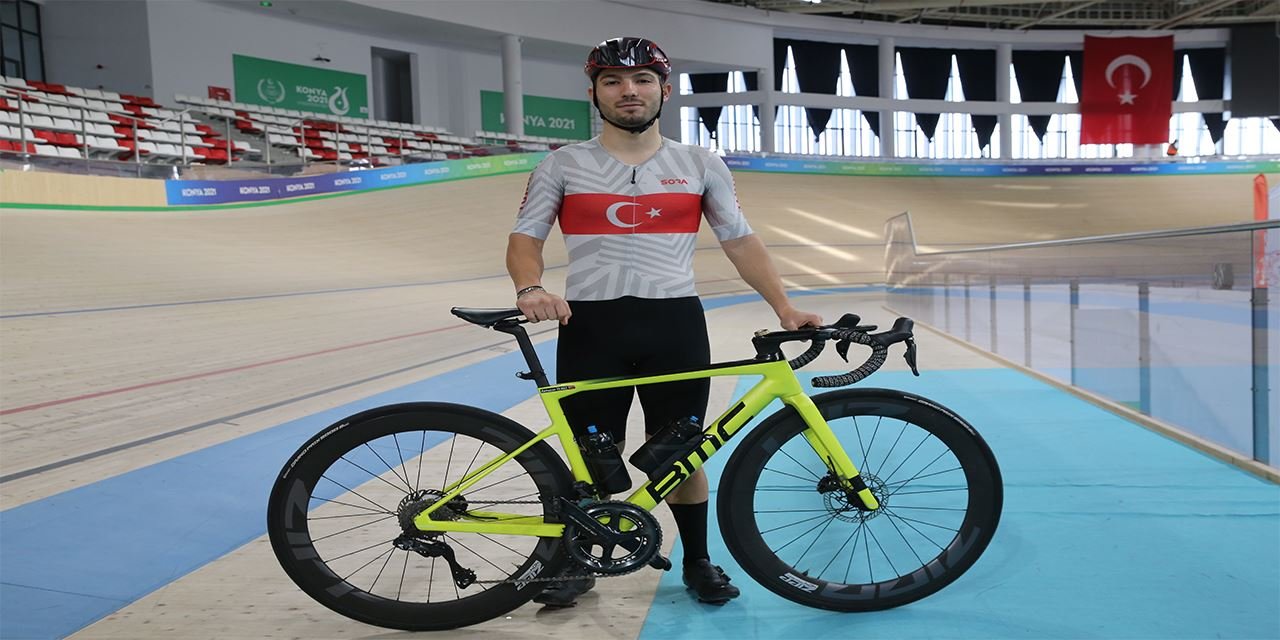 Ramazan Yılmaz, UCI Pist Bisikleti Kupası'na hızla ilerliyor