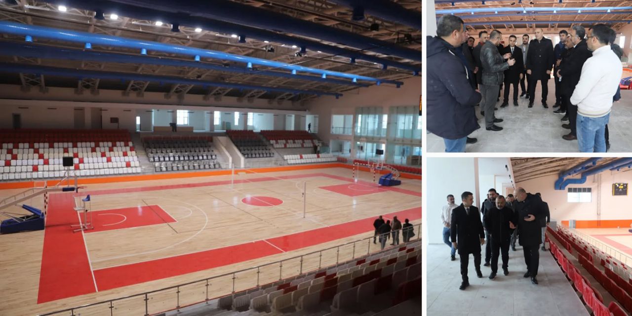 Ereğli spor salonu son aşamaya geldi