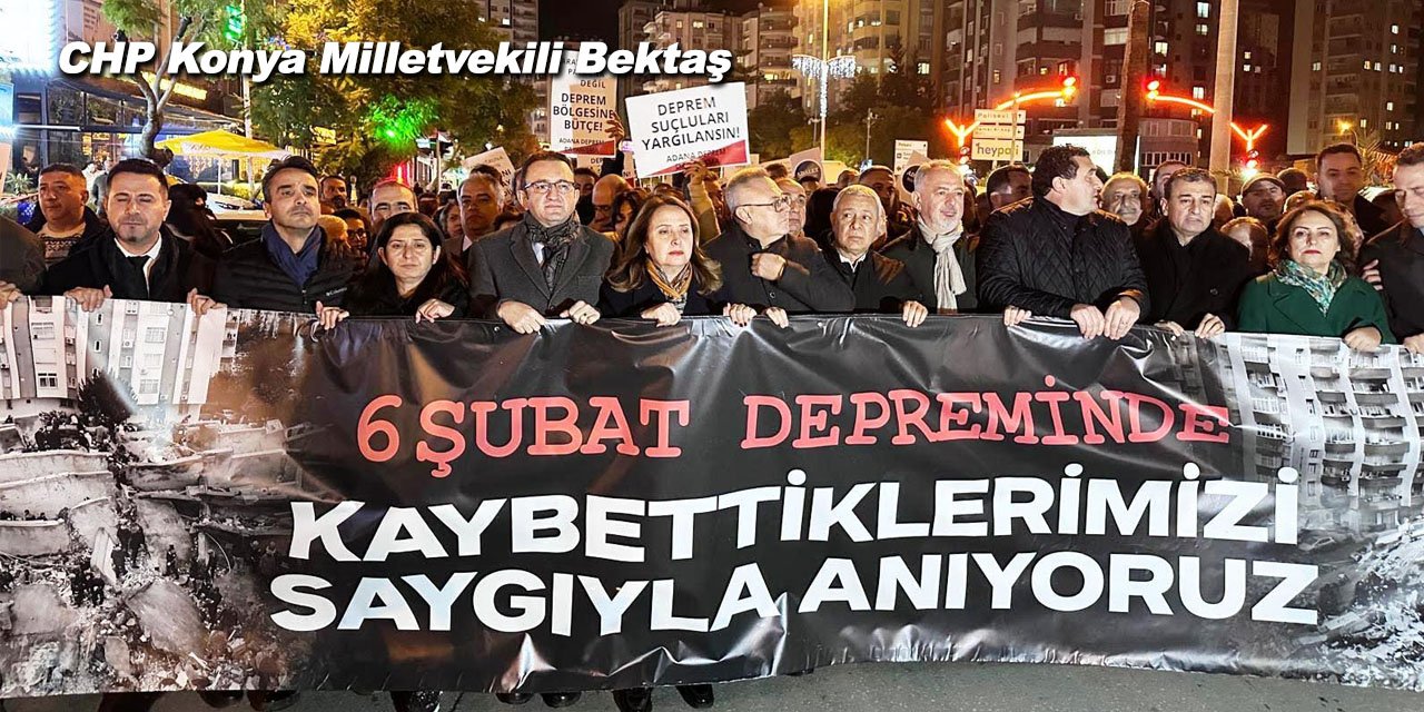 “Depremzedelerin adalet arayışında yanlarında olmaya devam edeceğiz”