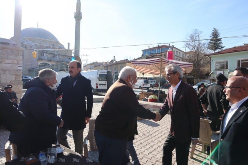 Başkan Altay mahalle ziyaretlerinde bulundu