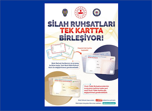 Emniyette silah ruhsatı uyarısı