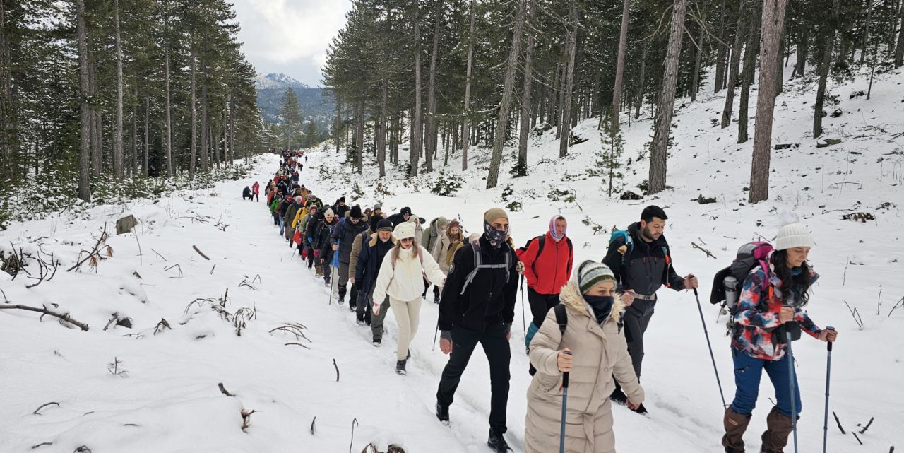 Kadınlara özel karda terapi yürüyüşü yapılacak