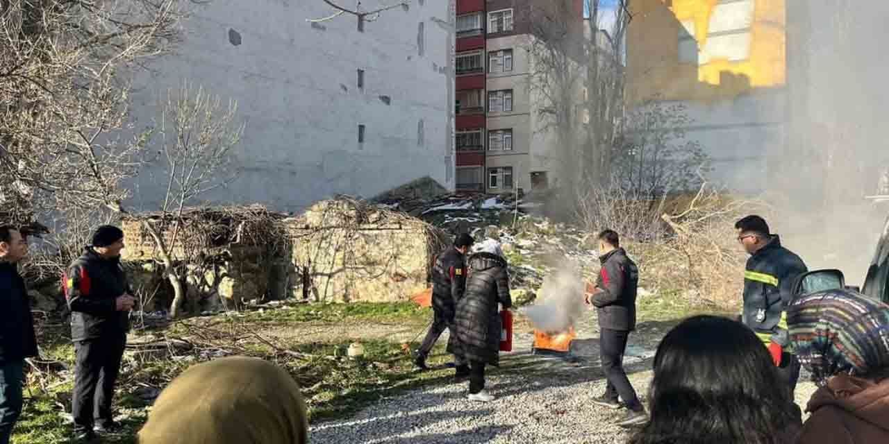 Seydişehir’de gerçekçi tatbikat