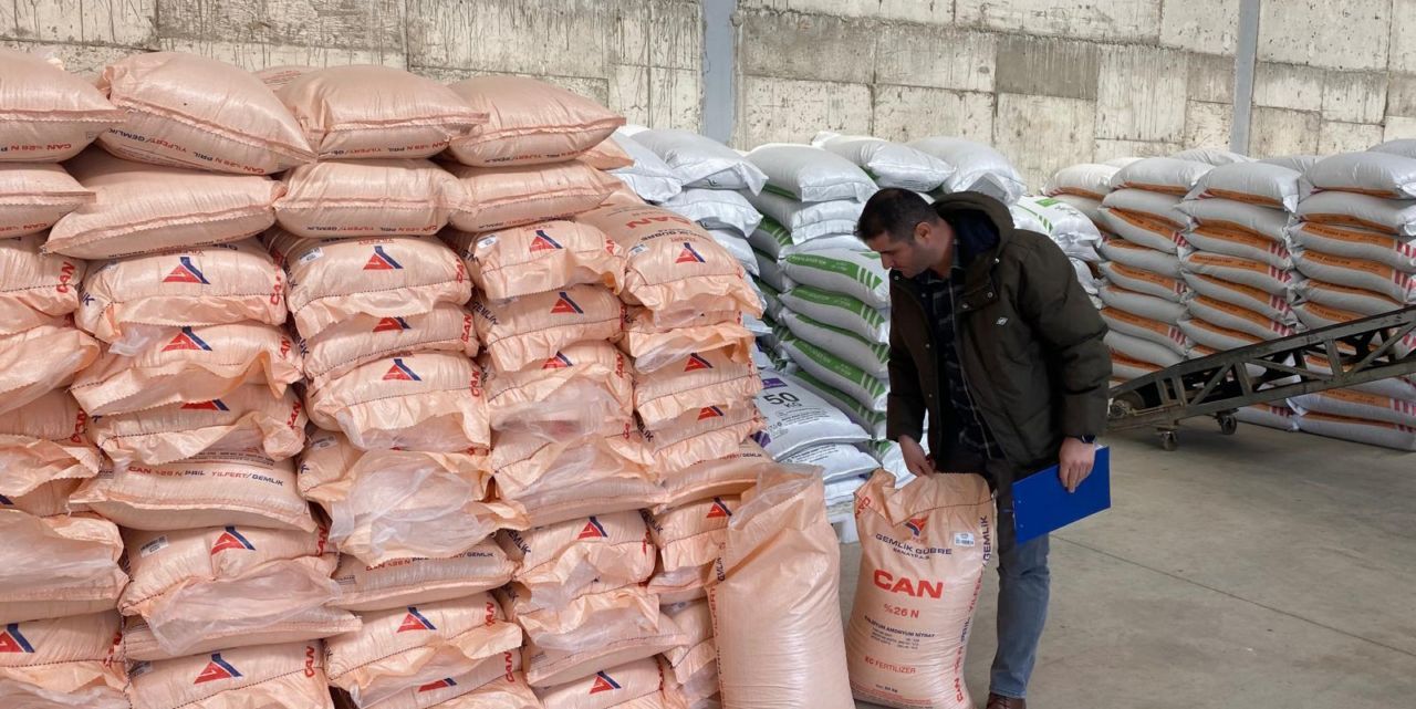 Sarayönü’nde gübre bayileri denetlendi