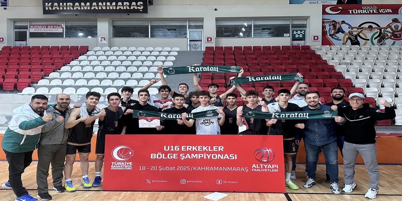 Karatay Belediyespor, Anadolu Şampiyonası'na yükseldi