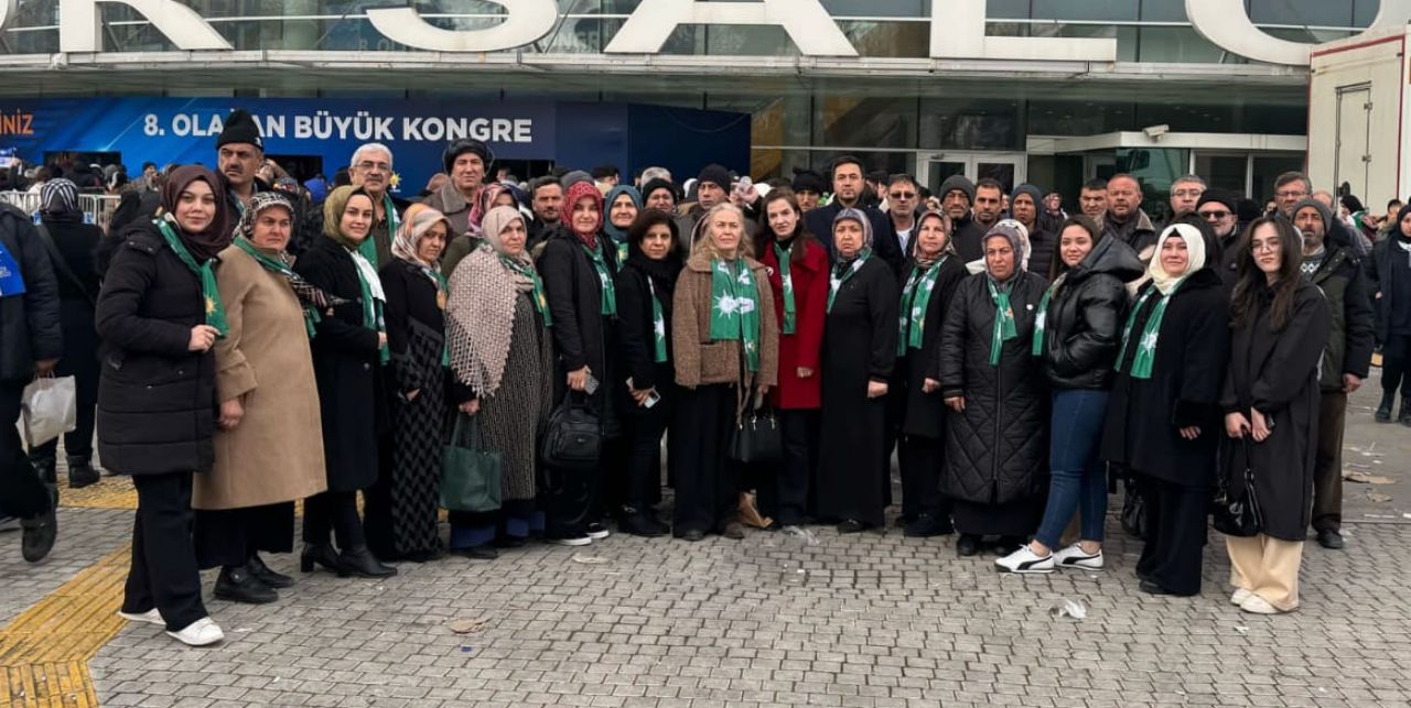 AK Parti kongresine Sarayönü’nden yoğun katılım