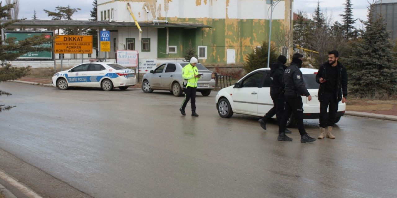 İlçe Emniyet Amirliği trafik denetimlerini sürdürüyor