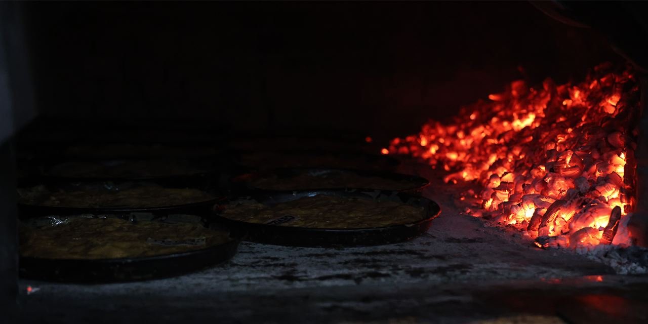 Odun ateşinde lezzet: Tahinli pide