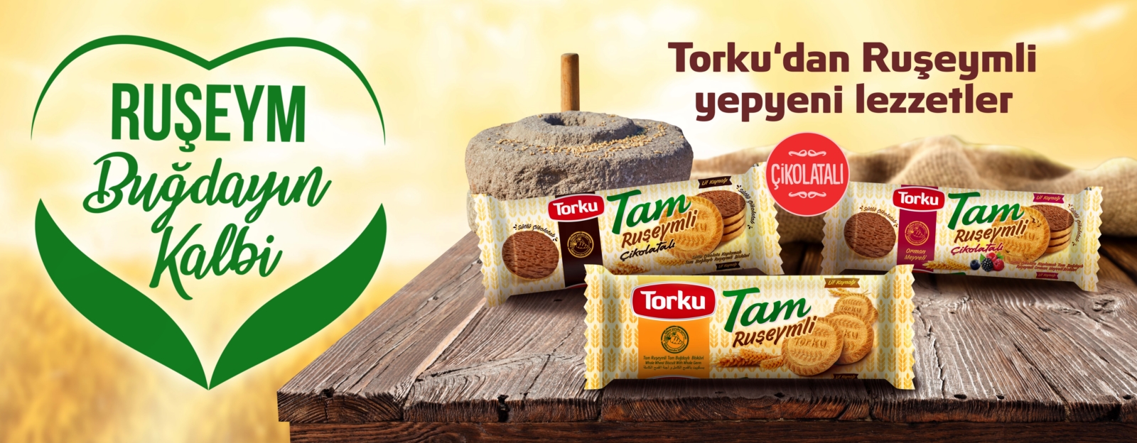 TORKU’DAN TÜRKİYE’NİN İLK RUŞEYMLİ BİSKÜVİSİ