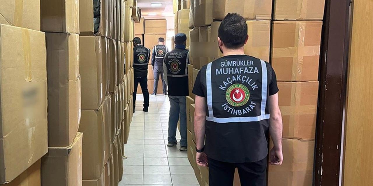 Gümrükte 8,1 milyar liralık operasyon