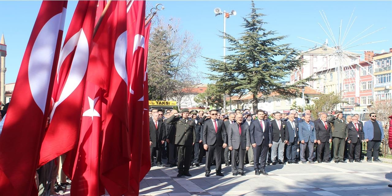 Beyşehir'de Çanakkale Zaferi coşkusu: Şehitler anıldı