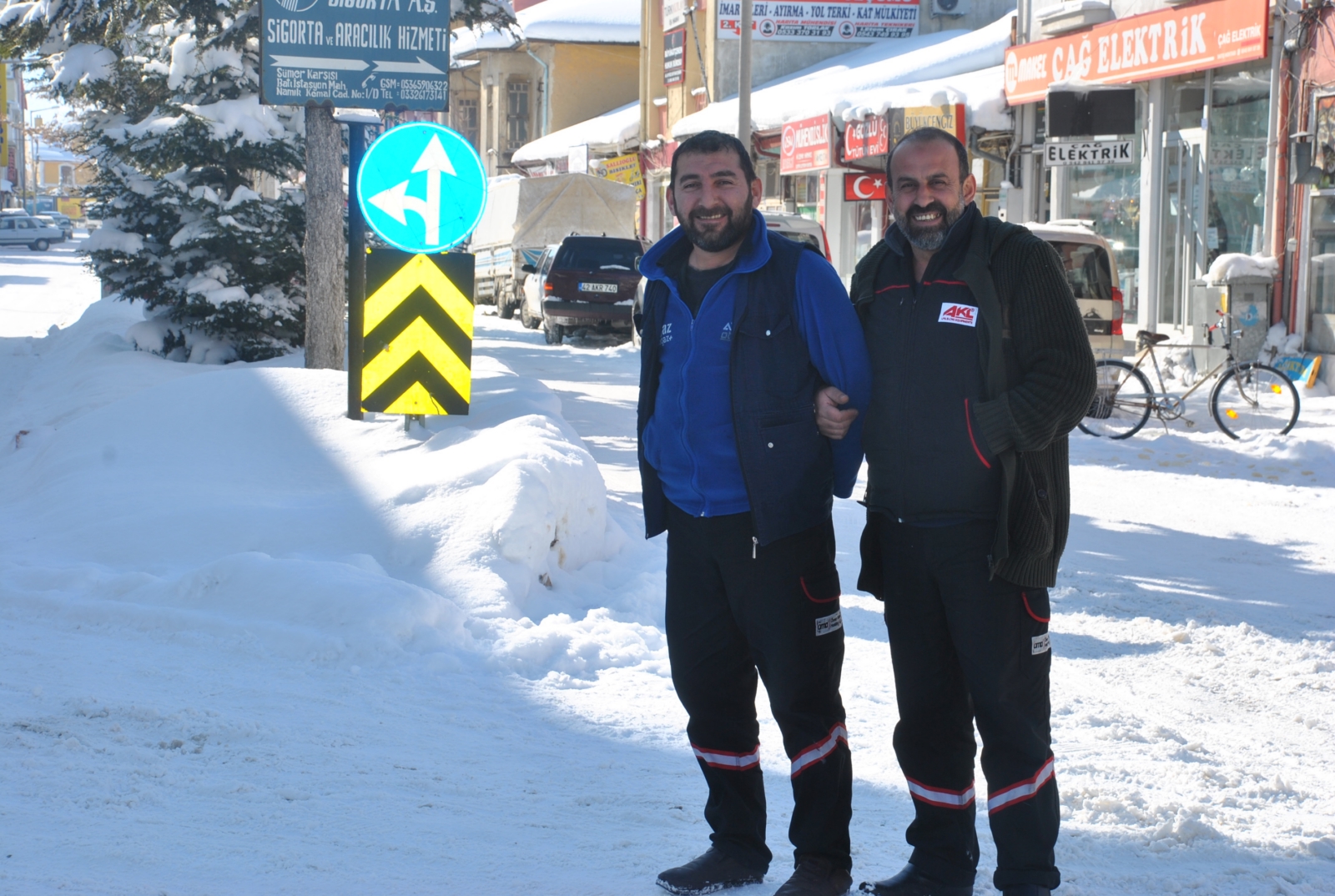 Kar yağışı stresi azaltıyor