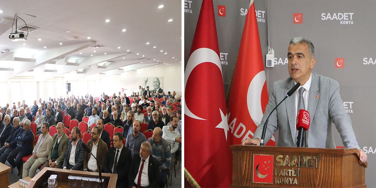 Saadet Partisi Nisan Ayı İl Divan Toplantısı yoğun katılımla yapıldı