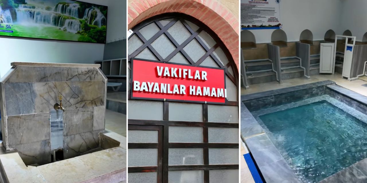 Ilgın Vakıflar Kadınlar Hamamı yenilendi