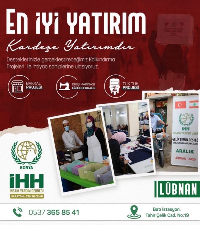 İHH Sarayönü 3 ülkede kalkındırma projesine katıldı