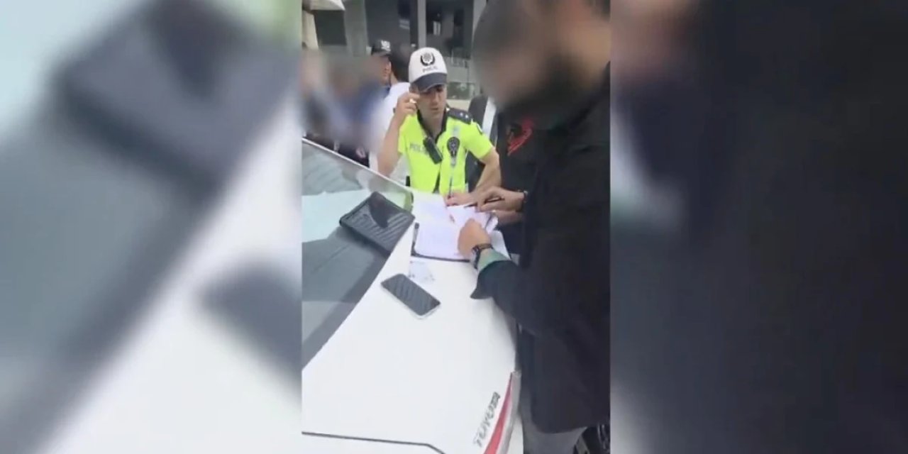 Ambulansa yol vermeyen düğün konvoyuna 49 bin lira ceza