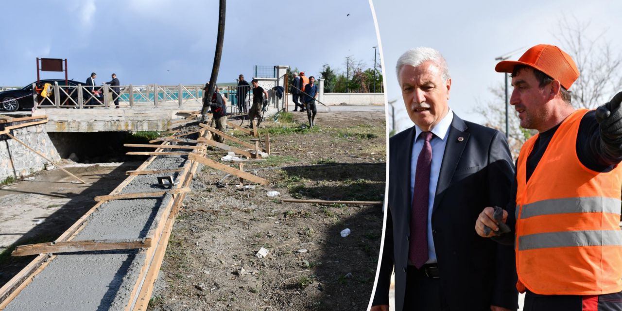 Kulu'da üst yapı çalışmaları aralıksız sürüyor